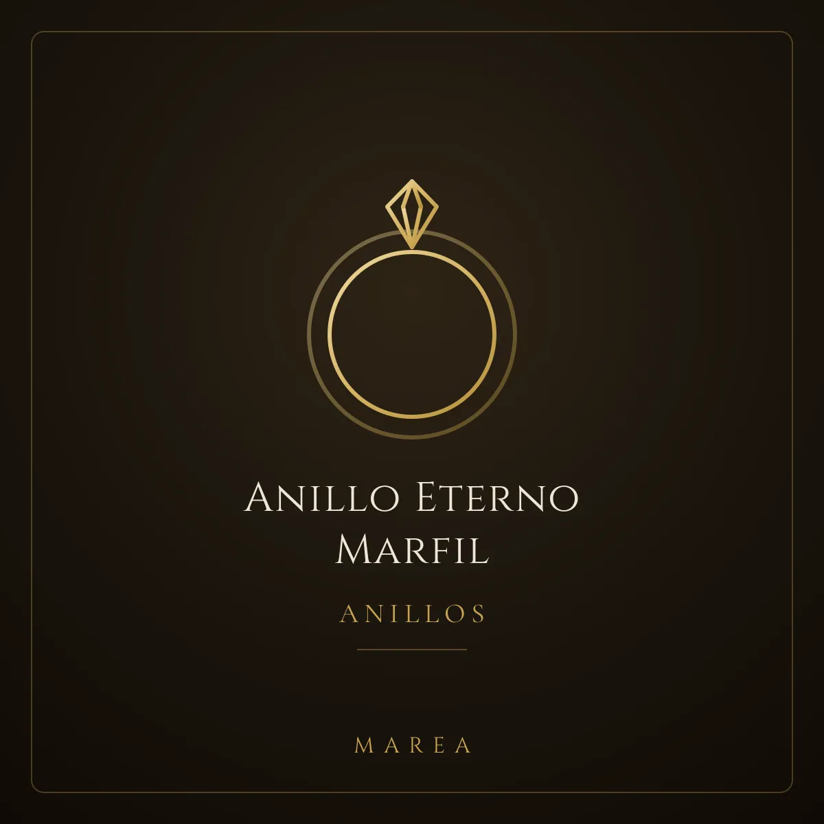 Anillo Eterno Marfil