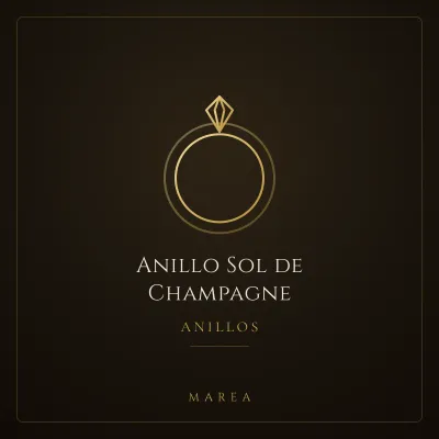 Anillo Sol de Champagne