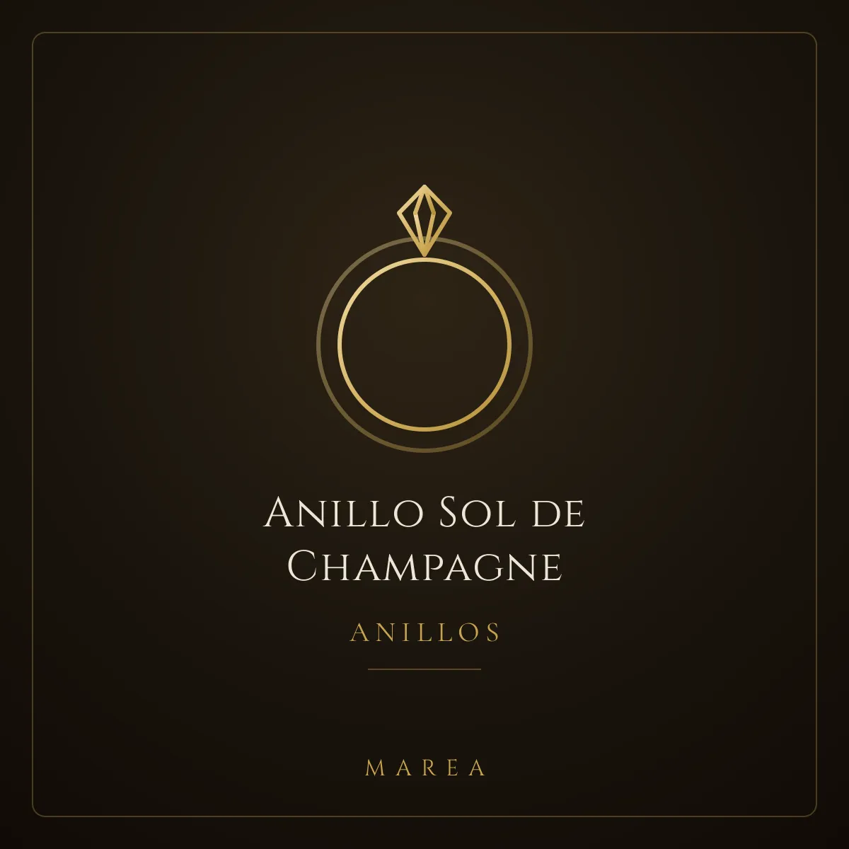 Anillo Sol de Champagne