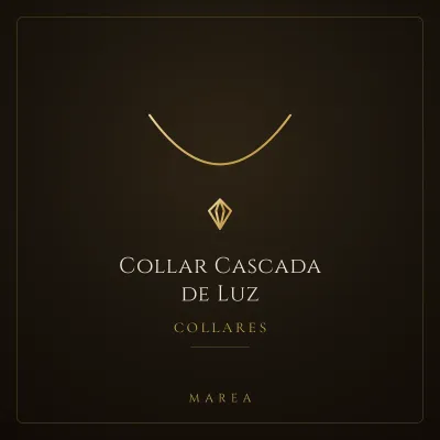 Collar Cascada de Luz