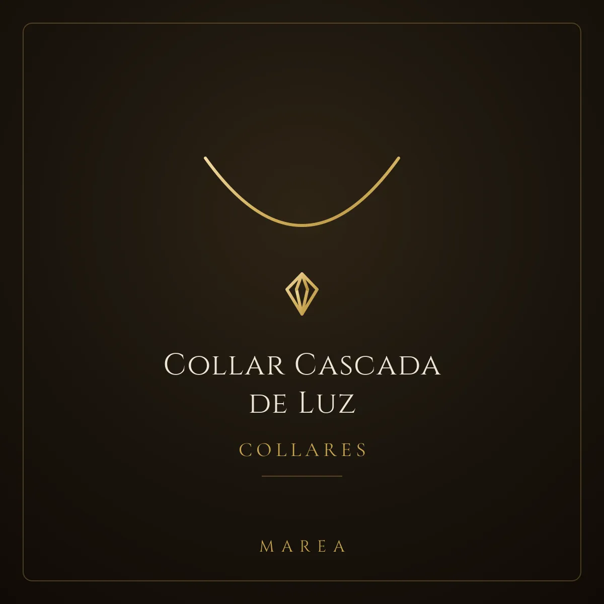 Collar Cascada de Luz